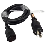 6 Ft. 10/4 Amp 125/240-VOLT Twist Lock 4-PRONG Indoor/outdoor Nema L14-20 Gen New. Price: $58.99.