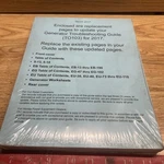 2017 Honda Generator Troubleshooting Guide TO103 New Sealed Brand. Price: $25.99.