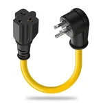 Lbsc Heavy-duty 20 Amp Extension Cord 12AWG, 1FT Nema 5-15P To Bends New. Price: $11.94.