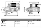 Starter Motor Denso DSN3018 Saab 9-5 (YS3G) 2010-2012 Nuovo. Price: $224.50.