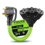 Nema TT-30P Male 3X 5-15R/5-20R Rv Generator 5-20R, Green New. Price: $27.46.