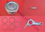 Generac 196CC Gas Engine Generator Piston Pin Rings Connecting Rod Kit Set New. Price: $49.99.