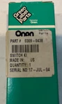 Marine Diesel Generator Switch Kit (309-0438) (ONAN#3) New. Price: $200.00.