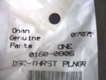 Onan 160-0806 Thrust Plunger Disc Steel, 0.470 In.od, 0.008IN. Thk New. Price: $8.50.