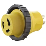 Ac Connectors Rv Marine Generator Adapter 30 Amp 4-PRONG Plug New. Price: $50.23.