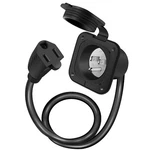 15A 125V Ac Port Flanged Power Inlet Plug Nema 5-15P W/18" Integrated Extension New. Price: $18.89.