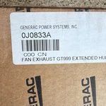 Generac Fan Exhaust GT999 Extended Hub For Generator 0J0833A New. Price: $50.00.