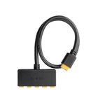 Anker Solix Solar Panel XT-60 Interface Black 5-PORT Charging Connector 19.7IN New. Price: $39.99.