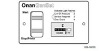 Cummins 300-4937 Onan Deluxe Remote Panel New. Price: $178.39.