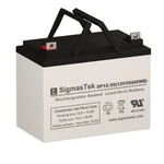 12 Volt 35 Amp Deep Cycle Battery New. Price: $77.69.