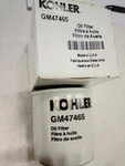 Gm 47465 Kohler Oil Filter Oem New.. Price: $15.00.
