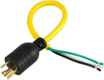 Conntek 1201-00211 1.5-FEET L5-20P 20-AMP 125-VOLT Locking Male Plug New. Price: $9.90.