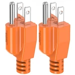 Mellbree Neutral Ground Bonding Plug, 2PACKS For 3.14X4.7X0.9INCHES, Orange New. Price: $16.65.