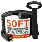 Huanchain L5-30P/L5-30R Prong Amp Generator Cord Black New. Price: $112.17.