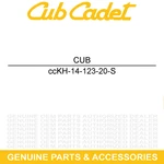 Oil Fill Tube Assembly Mtd KH-14-123-20-S Cub Cadet HD775 XT675 Kohler Engines New. Price: $18.95.