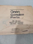 Oem Onan Engine 120-0161 Gasket Kit = New. Price: $18.52.