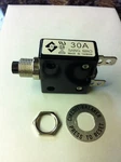 30 Amp Push To Reset Breaker 075207A A-0701 125/250V Dc Sang Mao Generac New. Price: $6.99.
