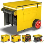 Waterproof Generator Cover 32"X24"X24" While Running Fits 3000W-10000W Top Open New. Price: $80.71.