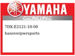 Yamaha Oem Part 7DX-E2121-10-00 Valve, Exhaust New. Price: $21.99.