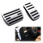 Track Racing Design Silver Aluminum Foot Pedal Covers For Honda Acura Auto Trans New. Price: $24.09.