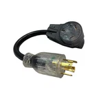 Reliance AC30RV 30A 125V Color Adapter Cord L14-30 Plug TT30 Connector New. Price: $21.99.