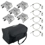 5) Trusst Ct-tent Adjustable Clamps + Lighting Safety Cables Carrying Bag New. Price: $401.40.