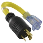 Conntek PL520520 Nema L5-20P To 5-15/20R Pigtail Adapter, Ul Listed New. Price: $15.69.