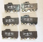 6 Pc F10NOCL Auxiliary Contact Pilot Duty Telemecanique Gould Ite New. Price: $22.00.