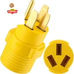 Kanayu 50AMP Rv Stove Adapter Compatible With Nema 14-50P Yellow New. Price: $29.98.