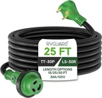 Rvguard Amp 25 Ft Lockable Power Extension Cord TT-30P To L5-30R New. Price: $44.65.