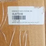 Generac Assy Regulator 3/4 Inch Inlet Voltage 0L6733B New. Price: $209.00.