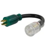Reliance Controls 6" Power Cord Adapter 20-AMP L14-20P Male To 30-AMP L14-30C New. Price: $11.99.