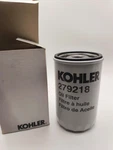 Kohler 279218 Oem Oil Filter Fits Command/courage Engines Genuine Part New. Price: $23.29.
